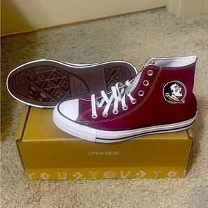 FSU never worn converse all star